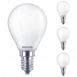 More about Philips LED Lampe ersetzt 40 W, E14 Tropfenform P45, weiß, warmweiß, 475 Lumen, dimmbar, 4er Pack