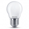 Philips LED Lampe ersetzt 40 W, E27 Tropfenform P45, weiß, warmweiß, 475 Lumen, dimmbar, 4er Pack