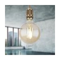 LED Lampe, E27 Fassung, Retrostil, 7 Watt, H 14cm