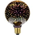 Klassische Edison 3D-Glühbirne mit Feuerwerk-Optik, LED-Lichtquelle, dekorative Glühbirne[Energieklasse A+]