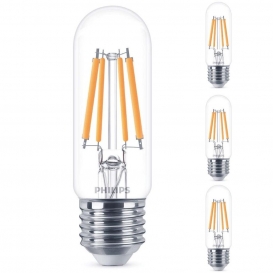 More about Philips LED Lampe ersetzt 60 W, E27 Röhrenform T30, klar, warmweiß, 806 Lumen, nicht dimmbar, 4er Pack