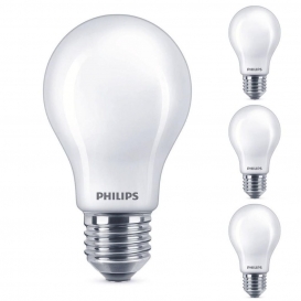 More about Philips LED Lampe ersetzt 60 W, E27 Standardform A60, weiß, warmweiß, 810 Lumen, dimmbar, 4er Pack