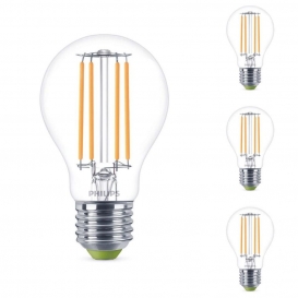 More about Philips LED Lampe ersetzt 40 W, E27 Standardform A60, klar, warmweiß, 485 Lumen, nicht dimmbar, 4er Pack