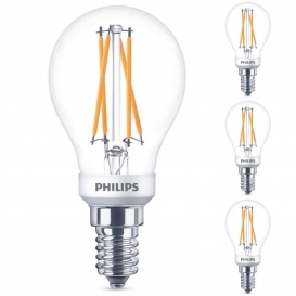 More about Philips LED Lampe ersetzt 40 W, E14 Tropfenform P45, klar, warmweiß, 475 Lumen, dimmbar, 4er Pack