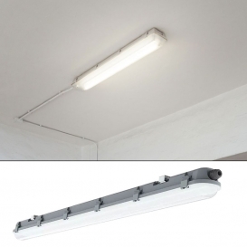 More about LED Wannenleuchte, grau, weiß, IP65, L 150cm