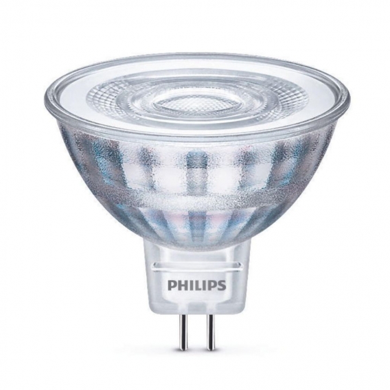 Philips LED Lampe ersetzt 35W, GU5,3 Reflektor MR14, klar, warmweiß, 345 Lumen, nicht dimmbar, 4er Pack