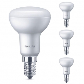 More about Philips LED Lampe ersetzt 60W, E14 Reflektor R50, weiß, warmweiß, 640 Lumen, nicht dimmbar, 4er Pack