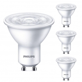 More about Philips LED Lampe ersetzt 50W, GU10 Reflektor PAR16, weiß, warmweiß, 380 Lumen, nicht dimmbar, 4er Pack