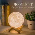 Mond 3D-Lampe, Weihnachtsgeburtstagsgeschenk