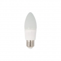 5x LED | E27 C37 | Leuchtmittel | Lampe | Beleuchtung | Form: Kerze | 7W | 630 Lumen | Dimmbar | warmweiß