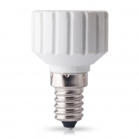 More about 5x E14 auf GU10 Sockel Fassung Adapter LED Lampensockel Lampenfassung 230V für LED Leuchtmittel, Glühbirnen, Halogen Lampen Lich