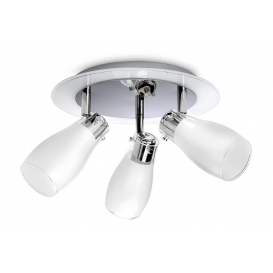 More about Philips Funnel Leuchte mit schwenkbaren Strahlern 3x12W verchromt 3x12W Nickelfarben