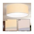 RGB LED Deckenleuchte, beige, Durchmesser 40 cm, SIMONE