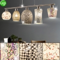 LED Pendellampe, verschiedene Mosaik-Glasschirme