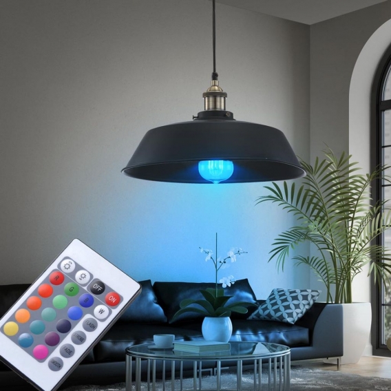 RGB LED Hängeleuchte aus Aluminium für Ihr Wohn- Esszimmer