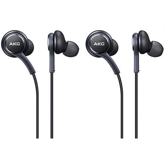 2er Set AKG Kopfhörer In-Ear Headset satte Bässe Stereo Bulk EO-IG955 S10 S9 S8 S7 S6 S5 A5 A7 + Displayputztuch