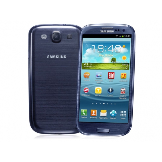 Samsung Galaxy S3 GT-I9300 16GB Android Smartphone Pebble Blue Blau Neu in White Box