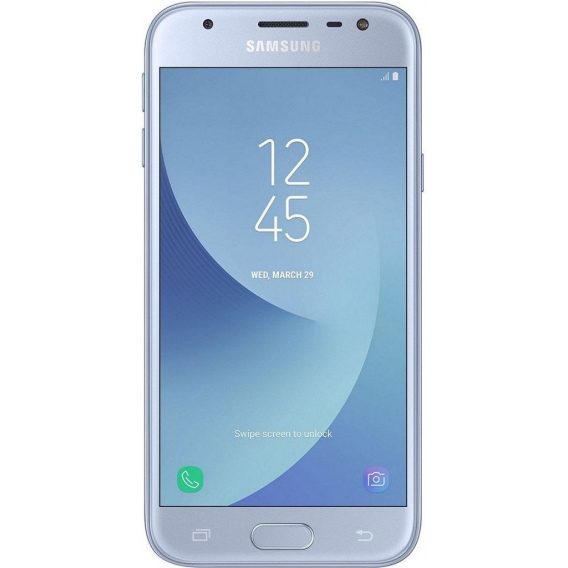 Samsung Galaxy J3 (2017) Single-SIM J330F (5 Zoll) 4G LTE 16 GB blau silber- NEU