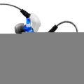 Kopfhörer Kopfhörer im Ohr verdrahtet Ohrstöpsel High Fidelity Headset für Musiker - Blue Farbe Blau