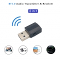 BT600 2 in 1 Bluetooth 5.0 Sender Empf?nger Audio Adapter fš¹r TV PC Kopfh?rer Handy MP3 Player