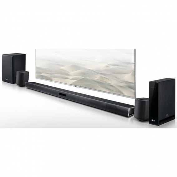 LG SJ4R Bluetooth 4.1 Soundbar mit Subwoofer und kabellosen Hecklautsprechern - 420W