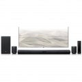 LG SJ4R Bluetooth 4.1 Soundbar mit Subwoofer und kabellosen Hecklautsprechern - 420W