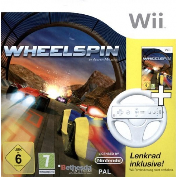 Wheelspin inkl. Lenkrad