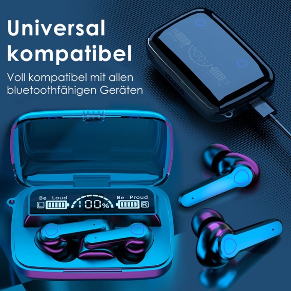 TWS Bluetooth Kopfhörer für Samsung Galaxy S21 Plus Ultra Ohrhörer Headset