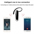 Handy Bluetooth-Headsets für EIN Ohr, Dual-Mik+ CVC6.0 Rauschunterdrückung 24H Bluetooth Headset Handy Wireless Headset Bluetoot