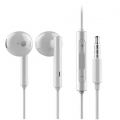 Original Huawei Kopfhörer AM115 In-Ear Earphones 3,5mm Klinkenstecker - hochwertiger Klang, integriertes Mikrofon | Weiß + Displ