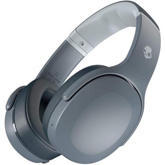 Skullcandy Wireless Kopfhörer Crusher Evo Over-Ear, Mikrofon, Kabellos, Chill Grey