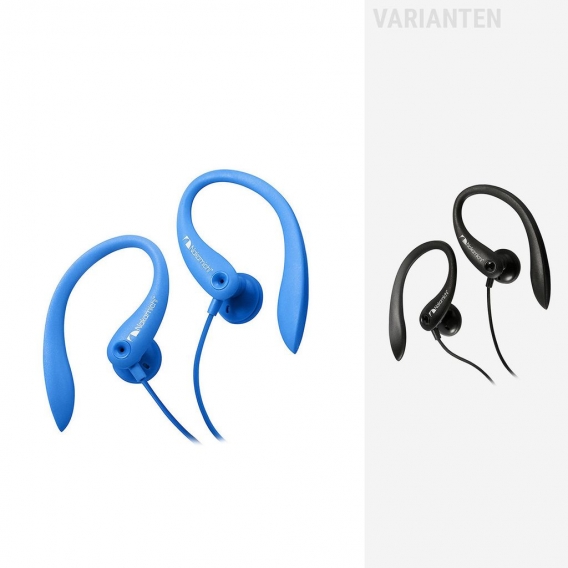 Nakamichi Over-Ear Stereo Kopfhörer, In-Ear Ohrhörer Ohrstöpsel Sport 3,5 mm, Farbe:olivgrün, Modell-:NK 205