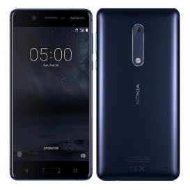 More about Nokia 5 16GB Android Smartphone Tempered Blue Single Sim TA-1024 Akzeptabel