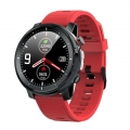 1,3 Zoll Microwear L15 LED Smart Watch EKG PPG Blutdruck Herzfrequenz Sport Armband mit Taschenlampe, IP68 wasserdicht Sportlich
