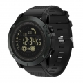 Outdoor Digital Smart Sportuhr für Männer mit Pedometer Armbanduhr für iOS und Android 50M wasserdicht[Schwarz]