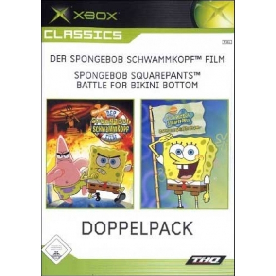 2 Games in 1 - SpongeBob Pack 1