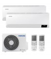 Samsung Klimaanlage Dual Split CEBU 9000+12000BTU WIFI-Fu-R32, A+++