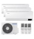 Samsung Klimaanlage Trial Split CEBU 12000+12000+12000BTU WIFI-Fu-R32, A++