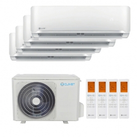 More about Clivet Quadri Split Essential II Klimaanlage 9+9+9+9BTU R32 A++