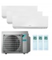 Daikin Klimaanlage Trial Split Perfera 9000+9000+9000BTU R32 WIFI Inverter