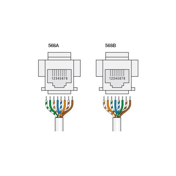 Abb Mylos RJ45-Steckdose CAT 5E UTP 2CSY1124MC