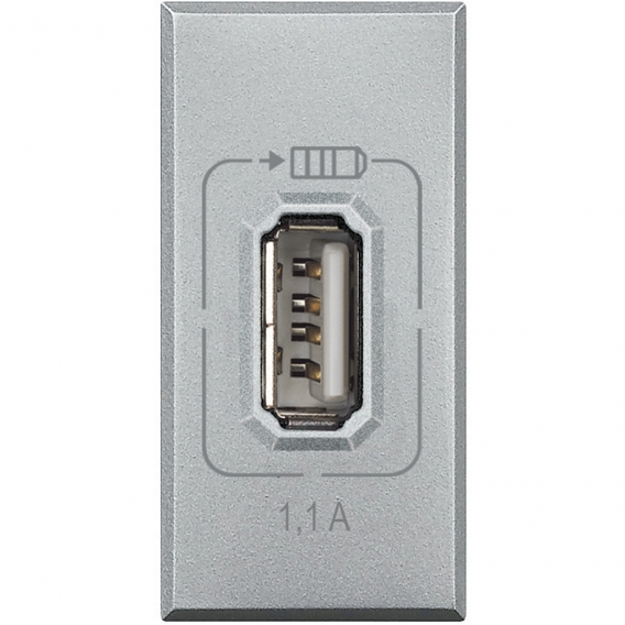 Bticino Axolute 1100 mA USB-Ladebuchse HC4285C1