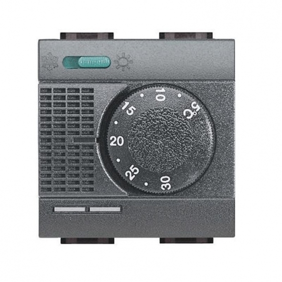 Raumthermostat Bticino LivinghLight Anthrazit L4442