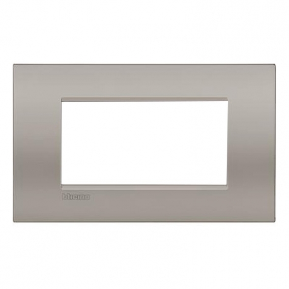 Teller Bticino LivingLight AIR sand 4 Plätze LNC4804SB