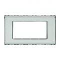 Plakette 4 Module kristall anpassbar LivingLight LND4804KR