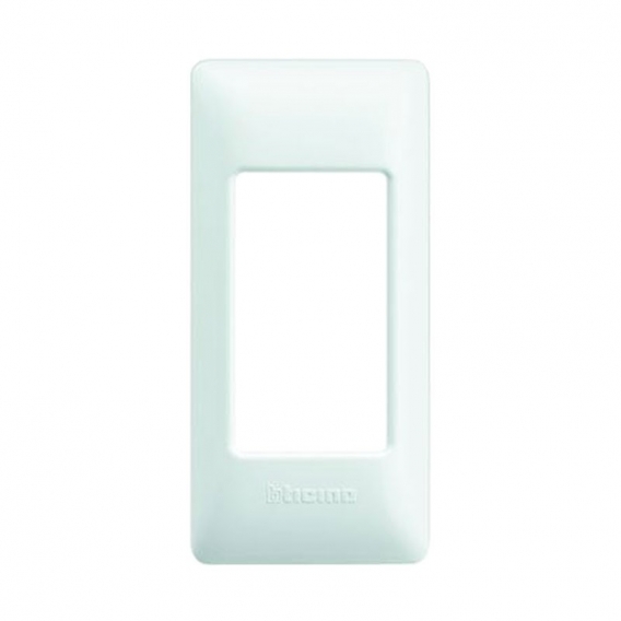 Bticino Platte LivingLight für 510LN-Einbaudose 1 Modul Weiß LND4811BI3