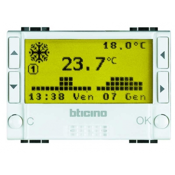 Bticino Zeitthermostat Livinglight A4451