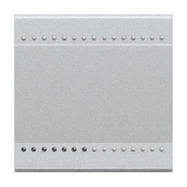 More about Bticino Living light neutrale Schalterabdeckung 2 Module Grau NT4915M2N