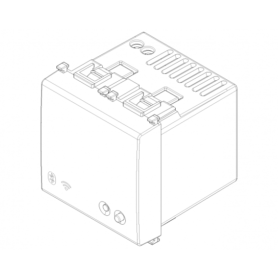 Vimar Plana WLAN-Connected Gateway IOT 2 Module Farbe Weiß 14597