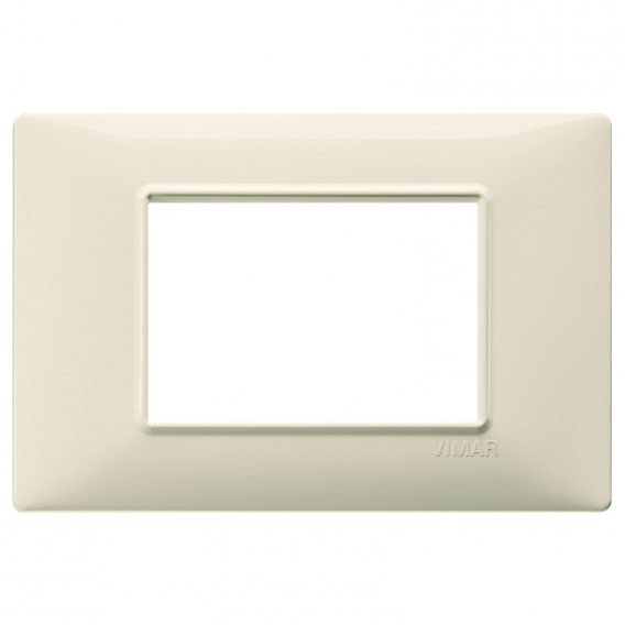 Vimar Plana Abdeckrahmen 3 Module Farbe Beige 14653.03